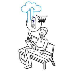 Beiersdorf Fabrik der Zukunft Leitbild Digital Supply Chain Visionsbild Dialogbild Agentur für Visualisierung von Prozessen, Veränderungen und Visionen.
