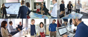 Bäderland Unternehmensleitbild Leitbild Visionsbild Dialogbild Agentur für Visualisierung von Prozessen, Veränderungen und Visionen.