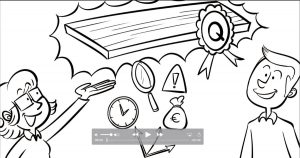 HOMAG materialMANAGER ADVANCED Sägemaschinen Erklärfilm Dialogfilm Dialogbild Agentur für Visualisierung von Prozessen, Veränderungen und Visionen.
