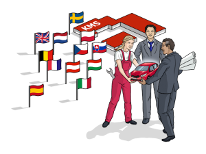 KIA Onboarding Visionsbild Leitbild Dialogbild Agentur für Visualisierung von Prozessen, Veränderungen und Visionen.