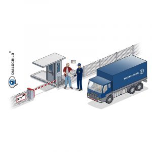 Kuehne + Nagel Logistik Daily Security Werkschutz Sicherheitsvorkehrungen Leitbild Dialogbild Agentur für Visualisierung von Prozessen, Veränderungen und Visionen.