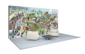 Dialogbild Agentur für Visualisierung von Prozessen, Veränderungen und Visionen.