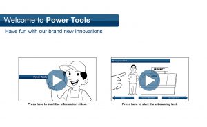 E-Learning Dialogbild