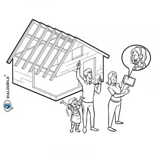 Sparkasse Neumarkt-Parsberg Vision 2028 Visionsbild Leitbild Dialogbild Agentur für Visualisierung von Prozessen, Veränderungen und Visionen.