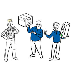 Volksbank Nord VR Bank Nord Strategie Agenda 2025 Strategiebild Leitbild Unternehmensleitbild Dialogbild Agentur für Visualisierung von Prozessen, Veränderungen und Visionen.