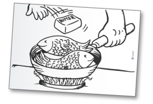 Butter bei die Fische Leitbild Erklärbild Strategiebild Dialogbild Agentur für Visualisierung von Prozessen, Veränderungen und Visionen.