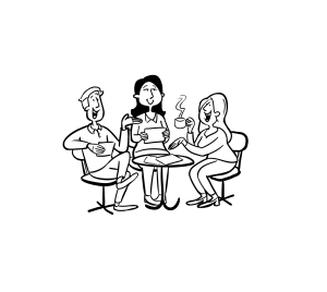 Dialogbild Agentur für Visualisierung von Prozessen, Veränderungen und Visionen.