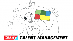 tesa talent management Erklärfilm Scribblefilm Dialogfilm Dialogbild Agentur für Visualisierung von Prozessen, Veränderungen und Visionen.